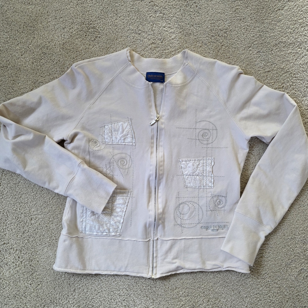Beige Casual Jacket